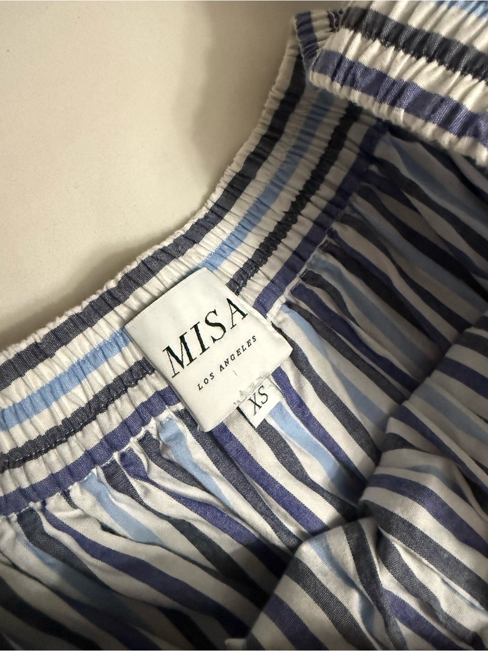 MISA Los Angeles Riley Striped Dress - Picture 6 of 9